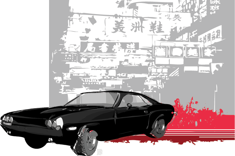 CHINATOWN Vector Graphic CHINATOWN Vector Graphic