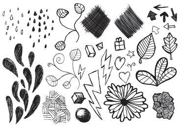 Doodles and Sketches Vector Pack Doodles and Sketches Vector Pack