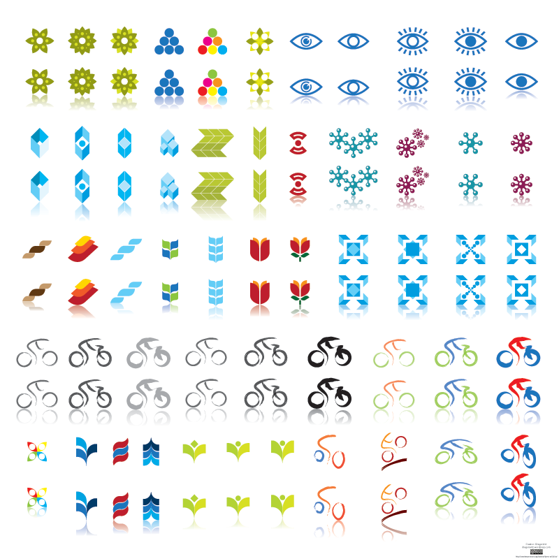 Tipos de logotipos vectoriales libres