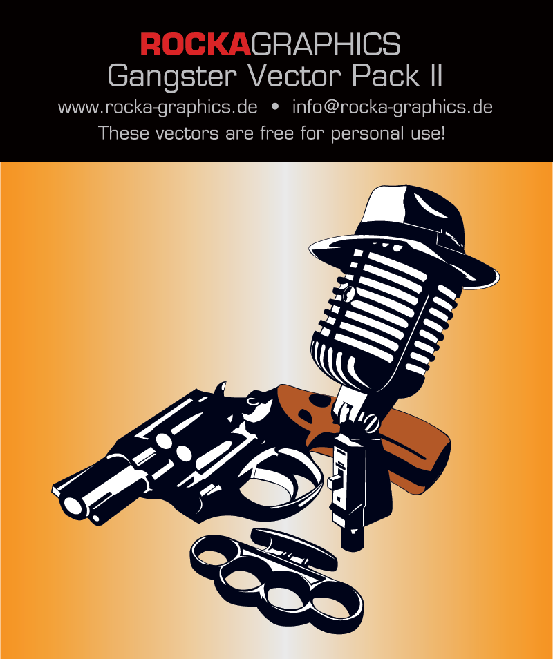Gangster Set Vector&#39;s