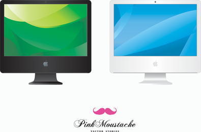 Ícones vetoriais iMac