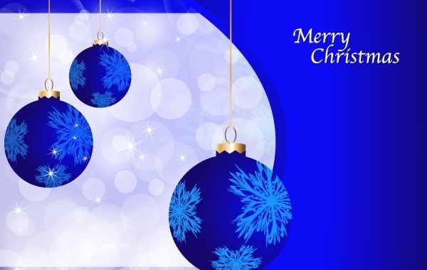 Blauer Feiertags-Vektor