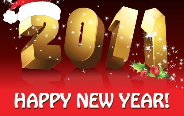 Happy New Year Vectors 2 - Vector download