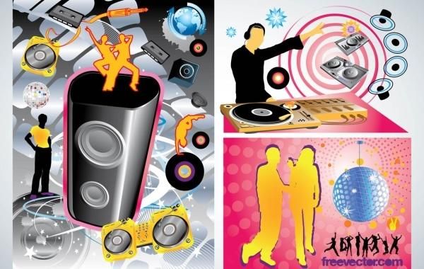 Party Vector Graphics Set Party Vector Graphics Set