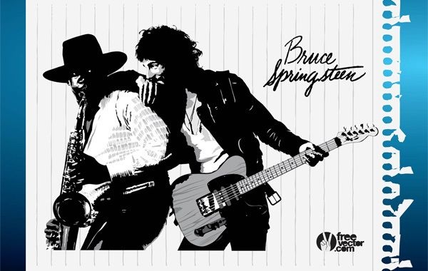 Bruce Springsteen-Vektor