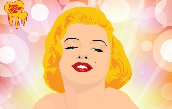 Marilyn Monroe Vektor
