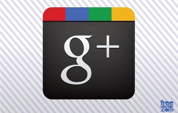 Ícone de vetor do Google Plus