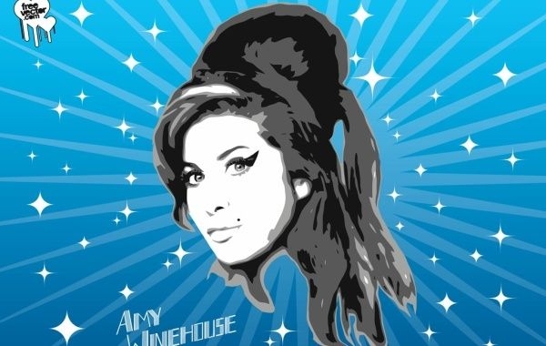 Amy Winehouse Vektorgrafiken
