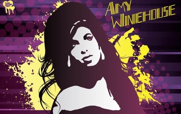 Amy Winehouse Arte vectorial