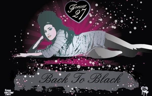 Amy Winehouse de volta ao preto