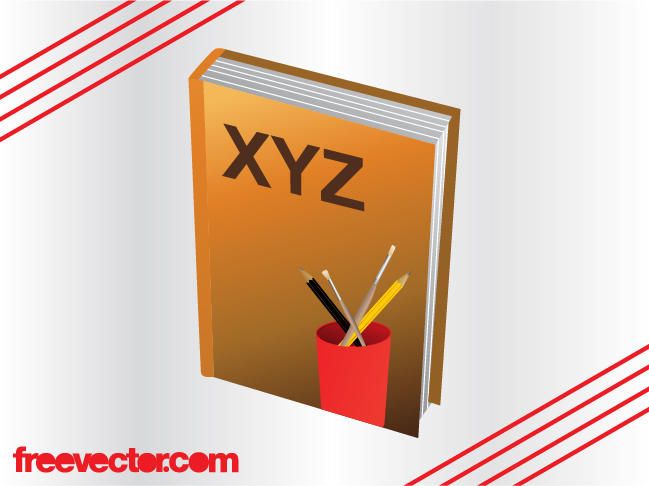 3D Book with Pencil Cup 3D Book with Pencil Cup