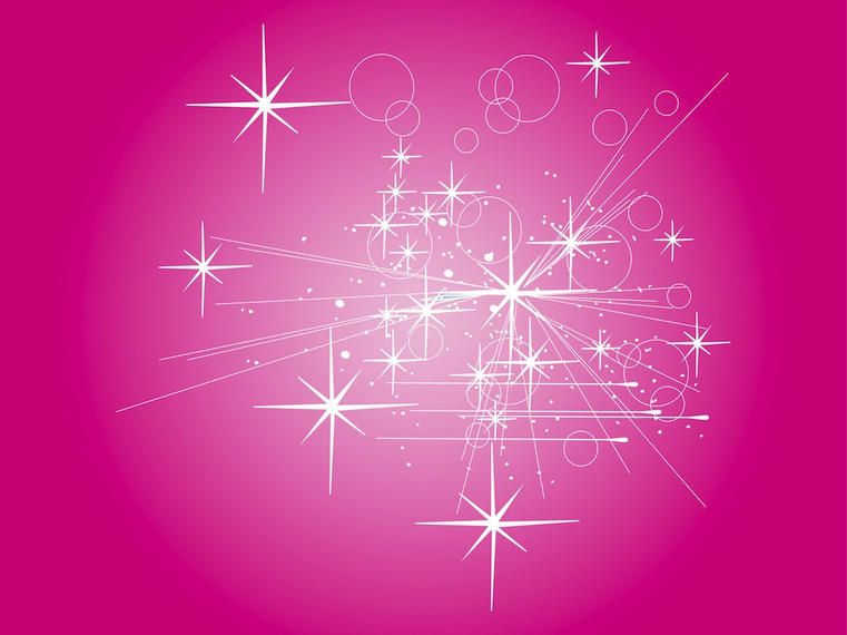 Abstract Rays with Starry Pinkish Background Abstract Rays with Starry Pinkish Background