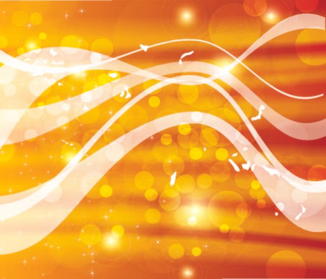 Bokeh Bubbles and Lines in Golden Background Bokeh Bubbles and Lines in Golden Background