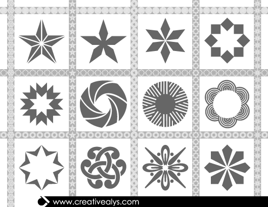 Elliptical Seamless Pattern Pack