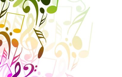 Abstract Background with Tunes Vector Illustration Abstract Background with Tunes Vector Illustration