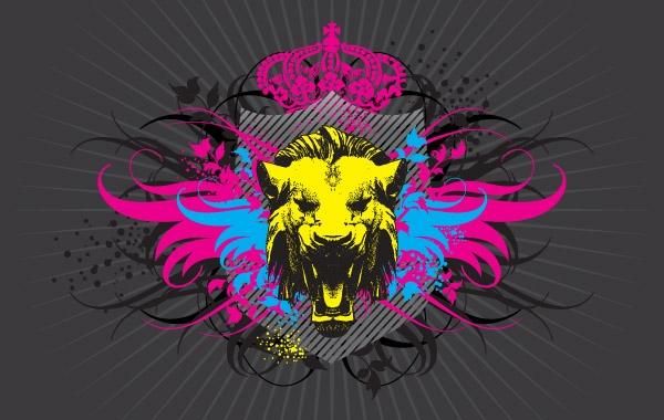 Lion Head and Windgs Lion Head and Windgs