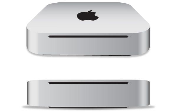 Apple Mac mini 2011 vector