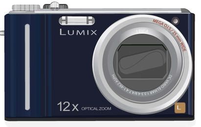 Diseño vectorial de cámara Lumix