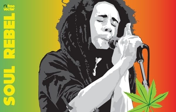 Bob Marley Vector