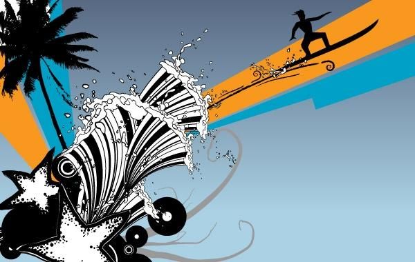 Beach Surf Graphics Beach Surf Graphics