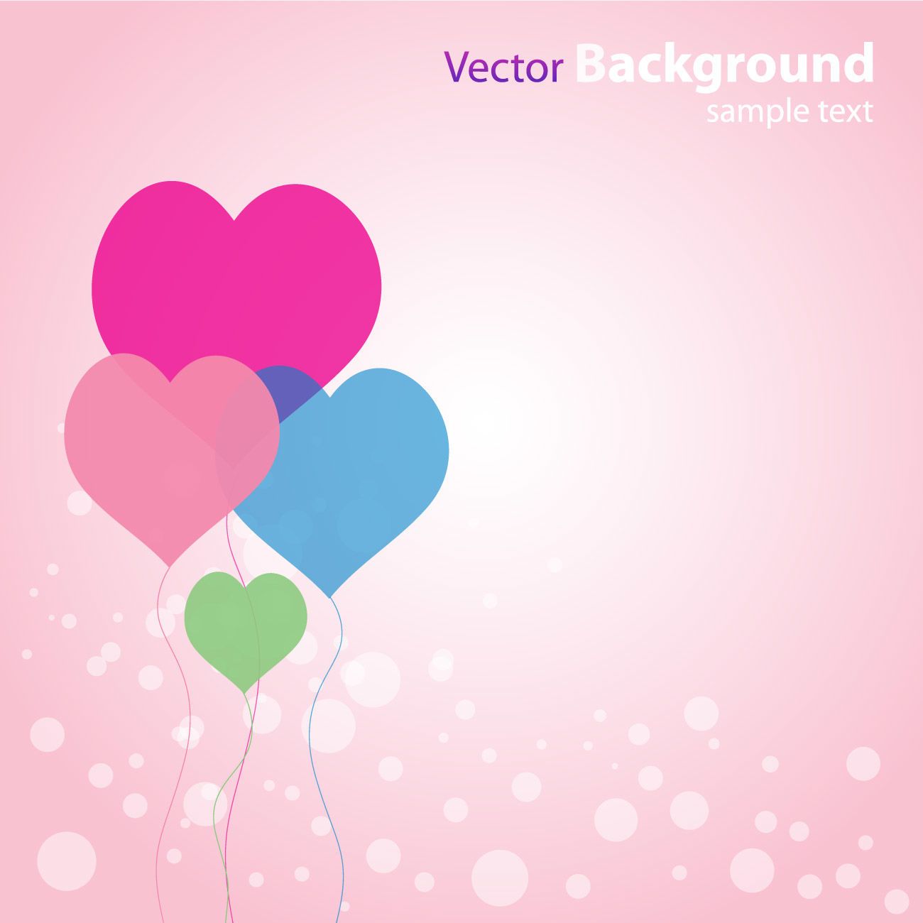 Fundo de amor abstrato