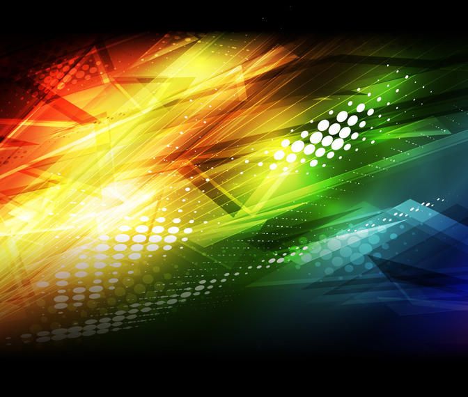 Colorful Abstract Dirt Lines & Halftone Background - Vector download