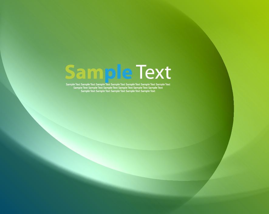 Grüner kurviger Wellen-abstrakter Hintergrund