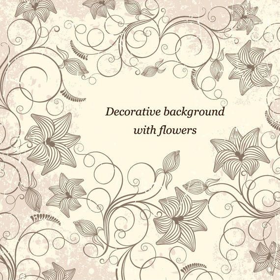 Marco floral que remolina decorativo del vintage Marco floral que remolina decorativo del vintage