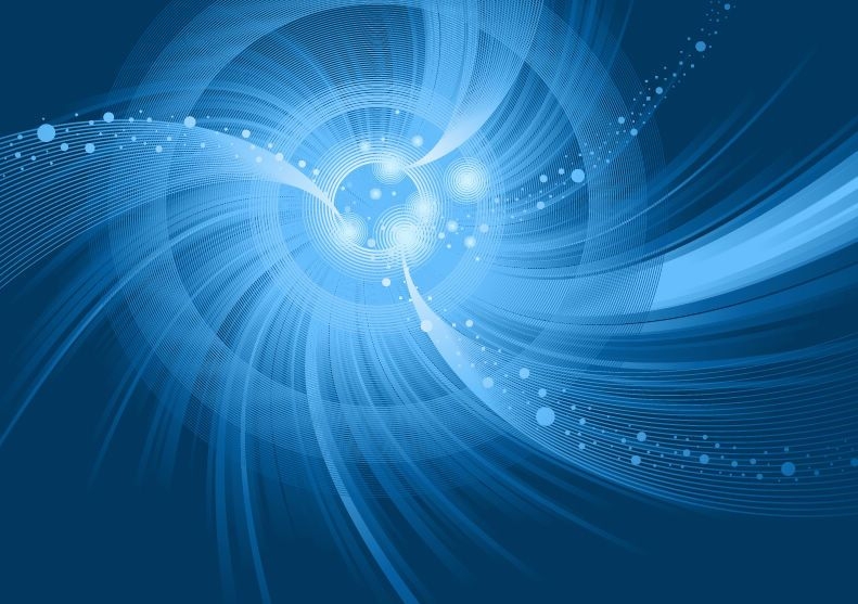 Download Blue Spiral Vortex Swirls Background - Vector download