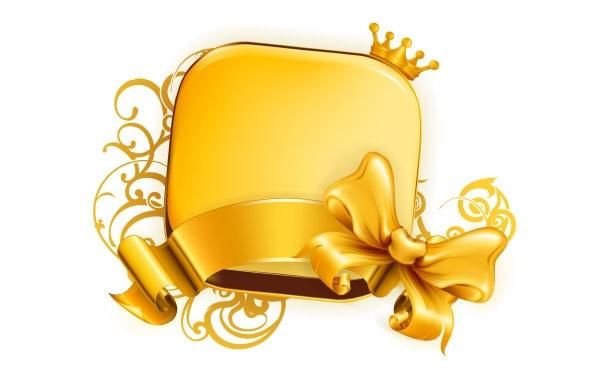 Elemento de diseño dorado 3 Elemento de diseño dorado 3