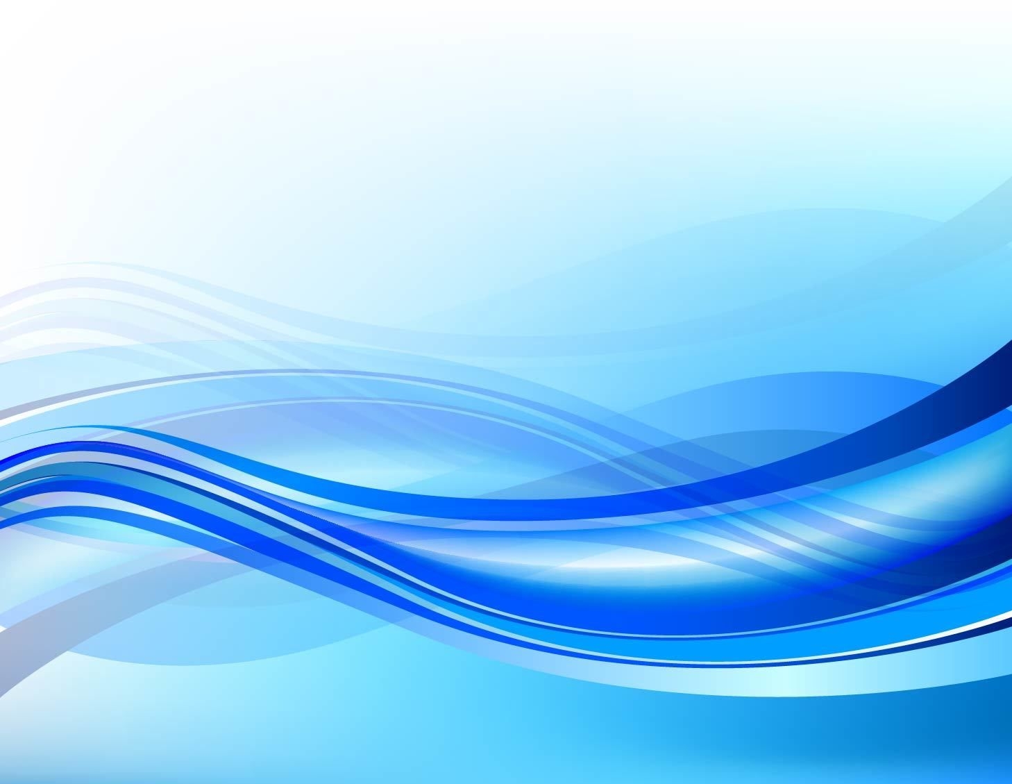 Abstract Blue Background with Waves - Vector download