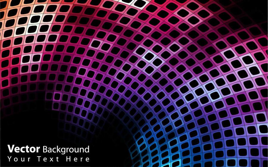 Abstract Colorful Curvy Disco Background Abstract Colorful Curvy Disco Background