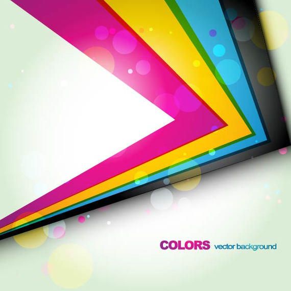 Fondo colorido borde abstracto con burbujas Fondo colorido borde abstracto con burbujas