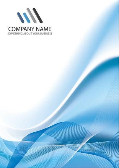 Blue Lines Corporate Background - Vector download