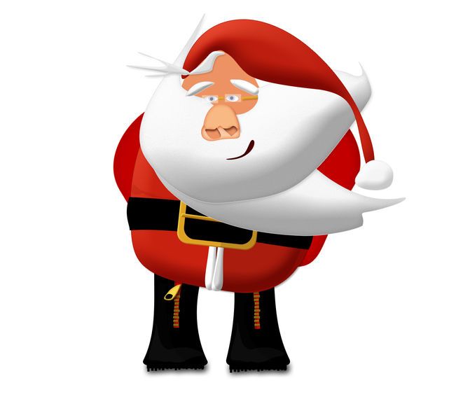Santa Claus Cartoon Vector Santa Claus Cartoon Vector