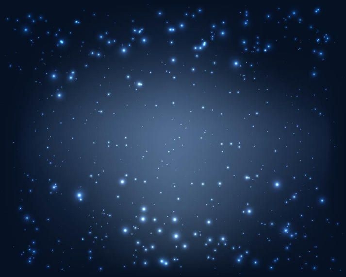 Download Vector Sparkling Magic Blue Midnight Background