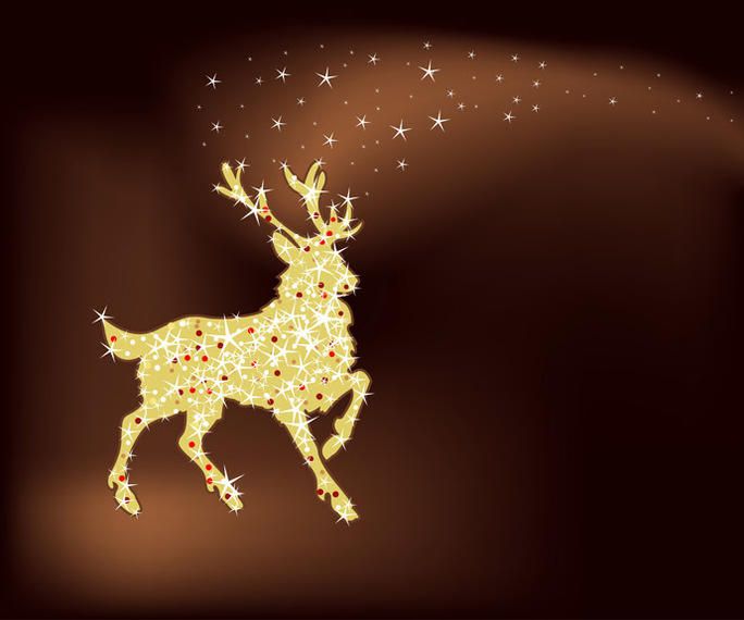 Magic christmas reindeer Magic christmas reindeer