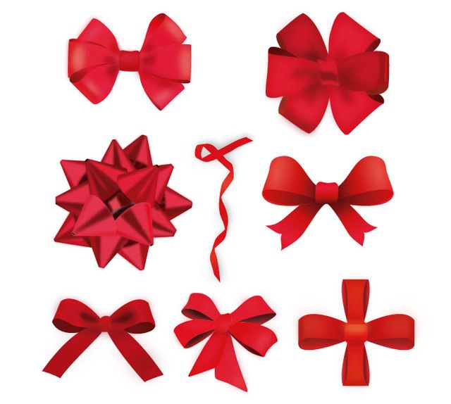 Vector Christmas Ribbons - Vector download