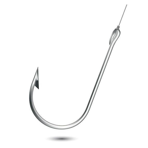 Download Vector Fishing Hook - Vector download
