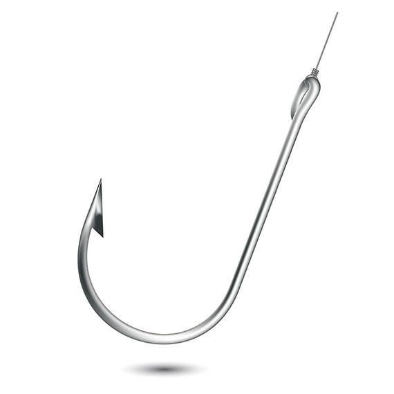 free clip art fish hook - photo #48