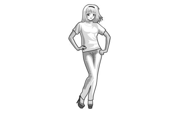 Anime girl 3 Anime girl 3