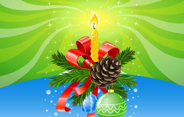 Christmas Composition Christmas Composition