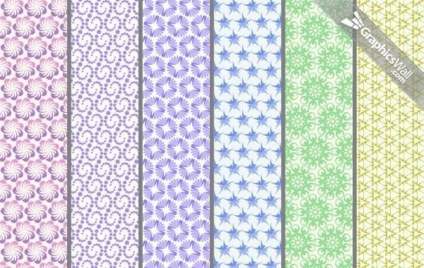 6 Vector Repeating Patterns 6 Vector Repeating Patterns