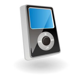vetor de mp3 player