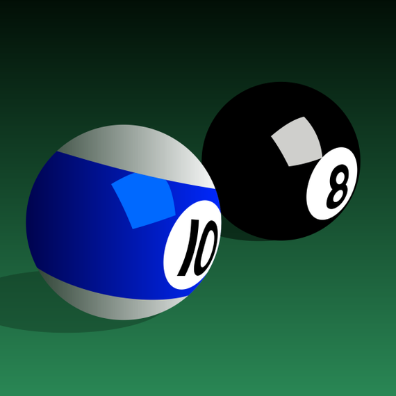 Billiard balls vector Billiard balls vector