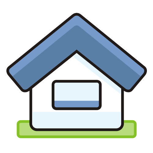 Download Vector Cute Simplistic House Icon Vectorpicker