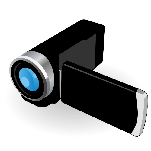 Simplistic Glossy Digital Video Camera Simplistic Glossy Digital Video Camera