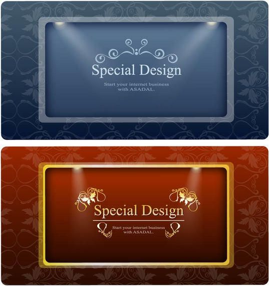 2 Ornamental Banners with Lights 2 Ornamental Banners with Lights