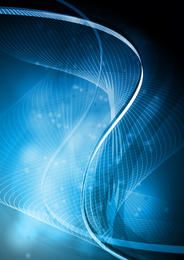 Twisted Glow Blue Spiral Lines Hintergrund