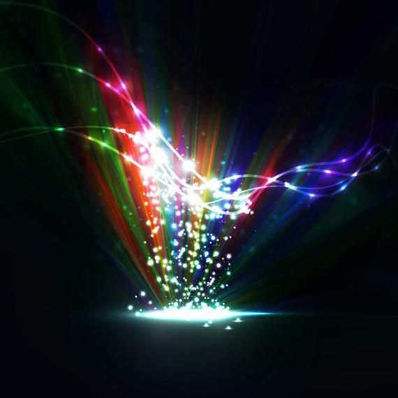 Trend of Dynamic Colorful Lines & Splashes Trend of Dynamic Colorful Lines & Splashes